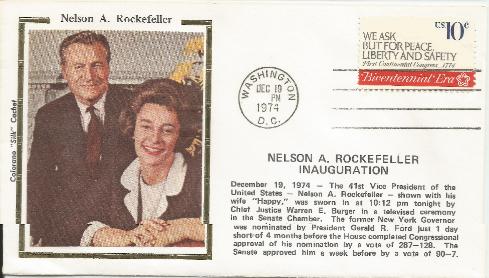 Nelson Rokcfeller inaugural Nobel # vNAR-05