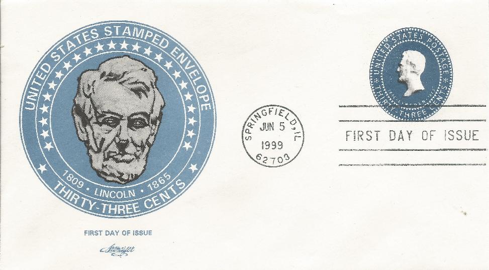 59-01-05 Stamped Envelope FDC