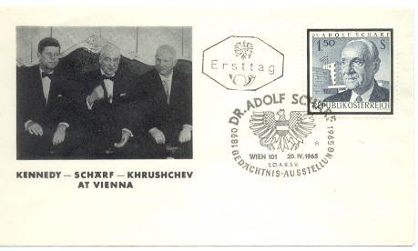 Austria  Kennedy Khruschev 4-20-65