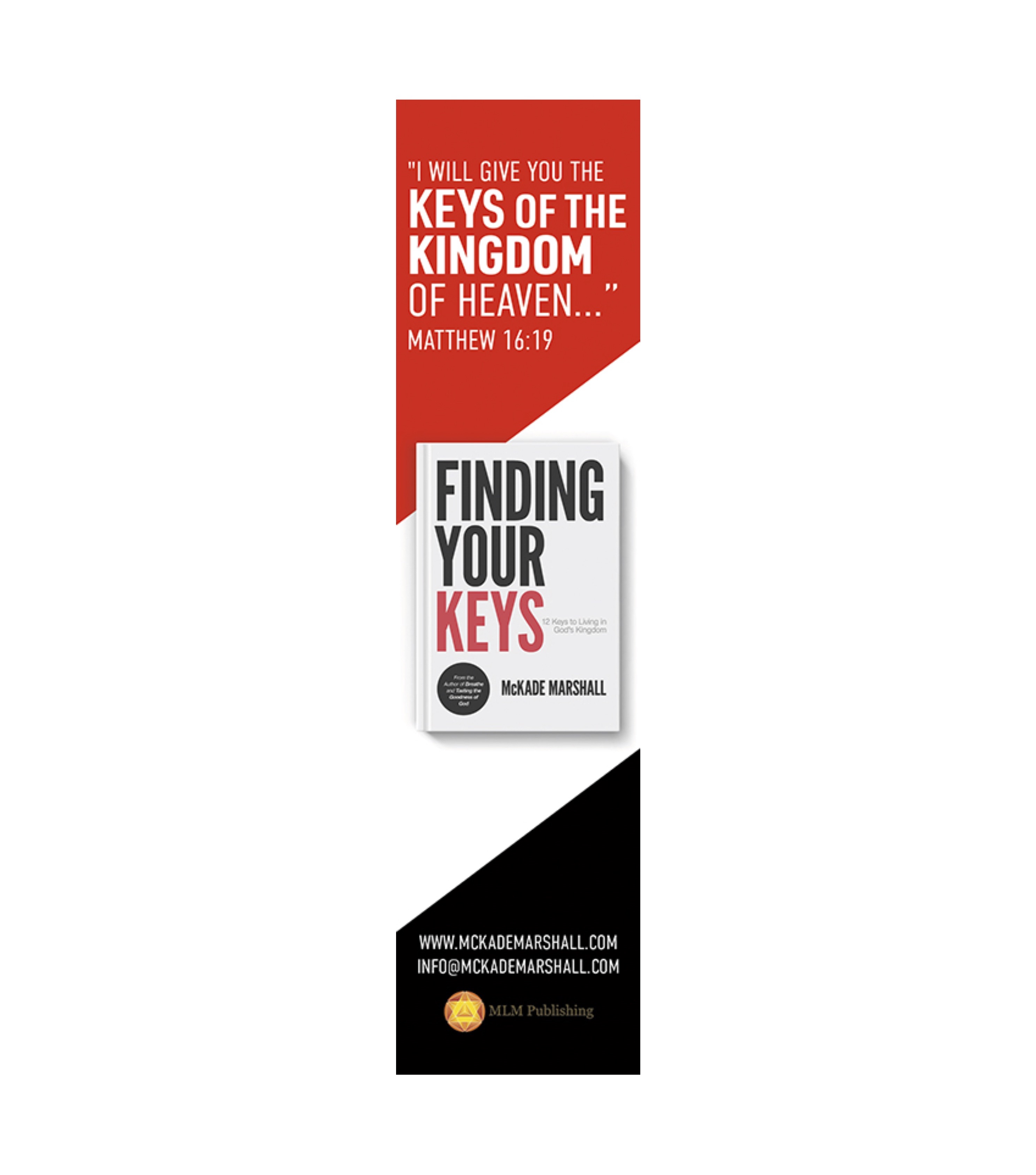 3 "Finding Your Keys" Bookmarks