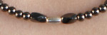 Twist Metal Bead #5 Necklace or Choker