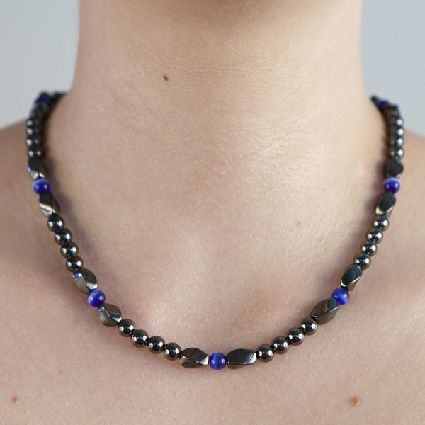 Twist - Cobalt Necklace or Choker