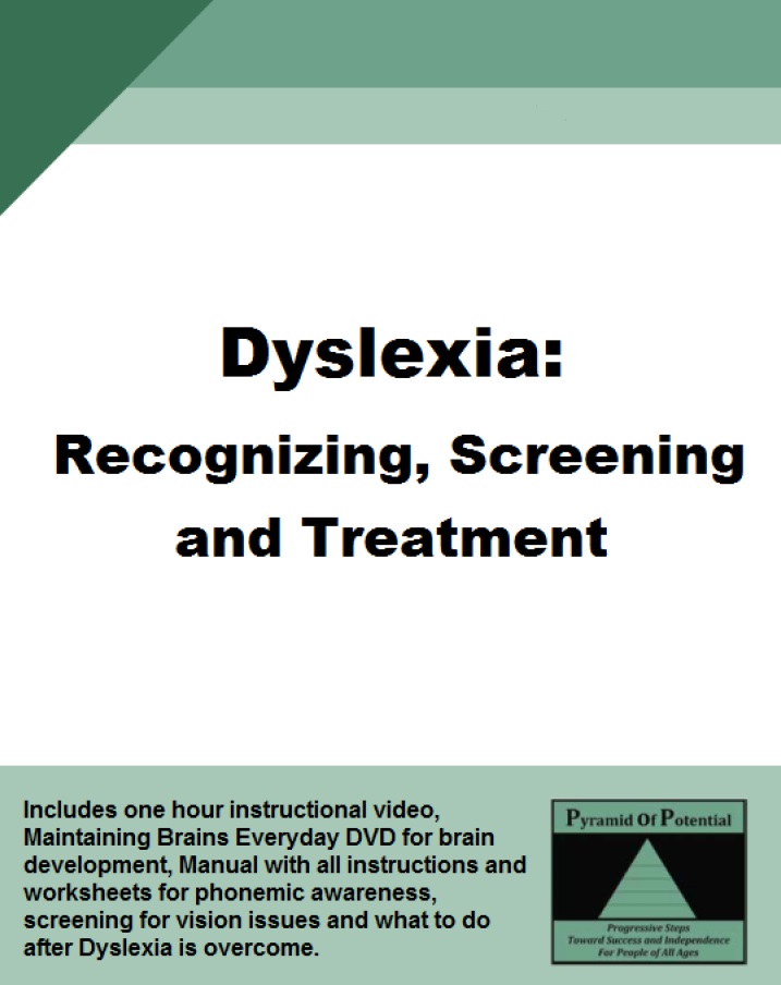 Dyslexia: Recognizing, Screening and Treating