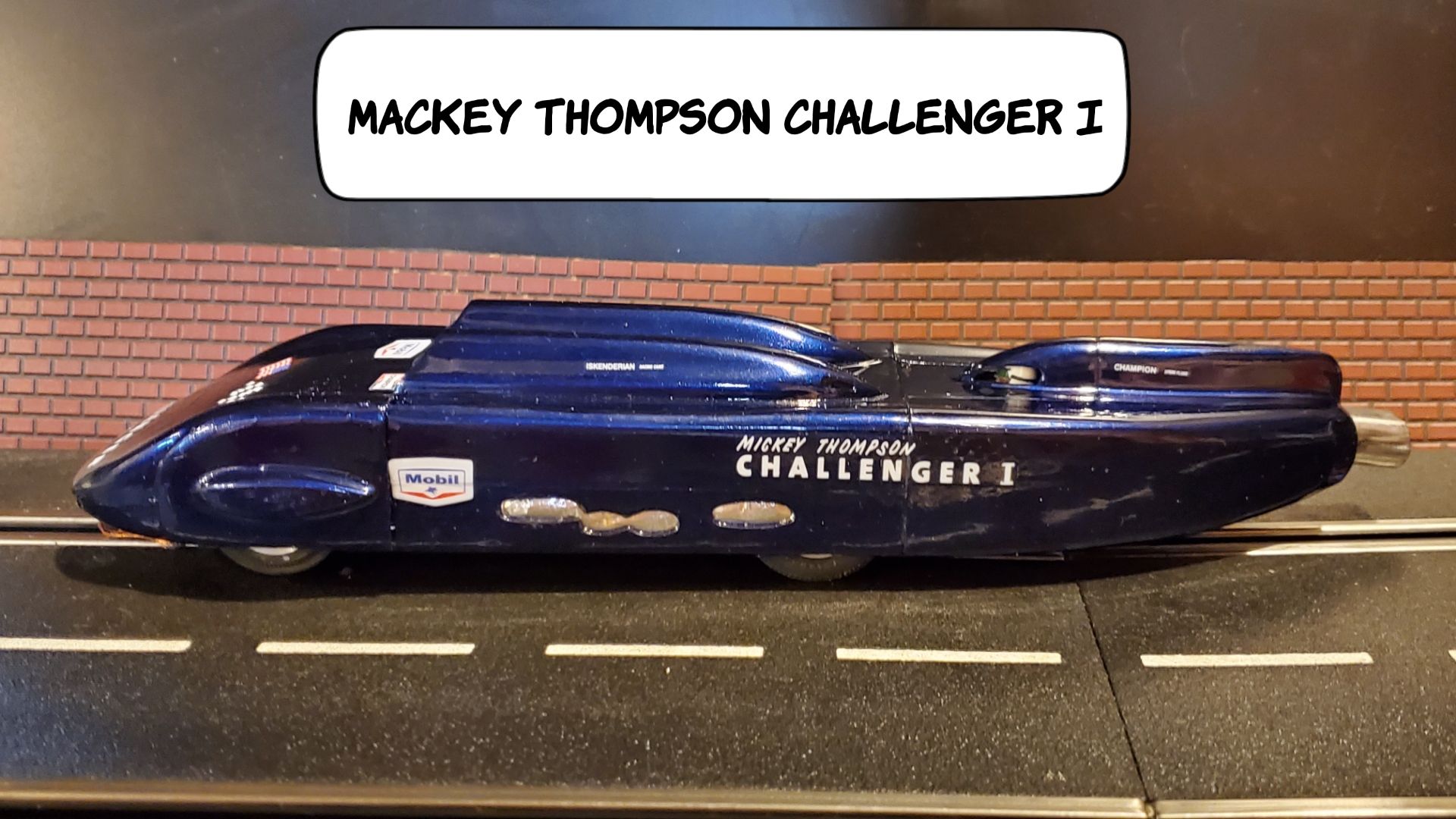 * SALE * Revell 1960’s Mickey Thompson Challenger I Slot Car 1/24 Scale - Bonneville Salt Flats Speed Record Holder 