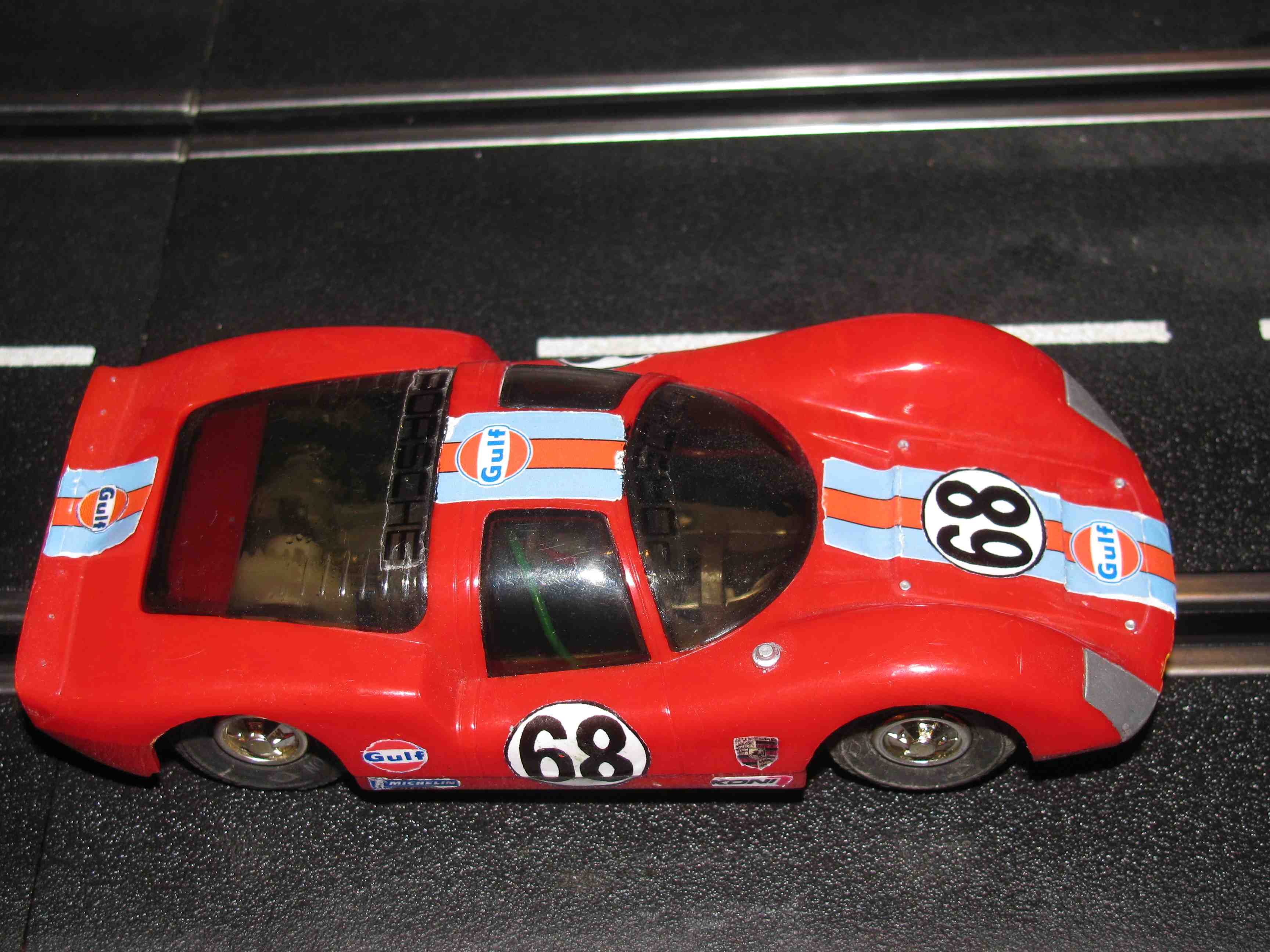 * SOLD * Eldon 1960’s Porsche 906 Slot Car 1/32 Scale – Car 68