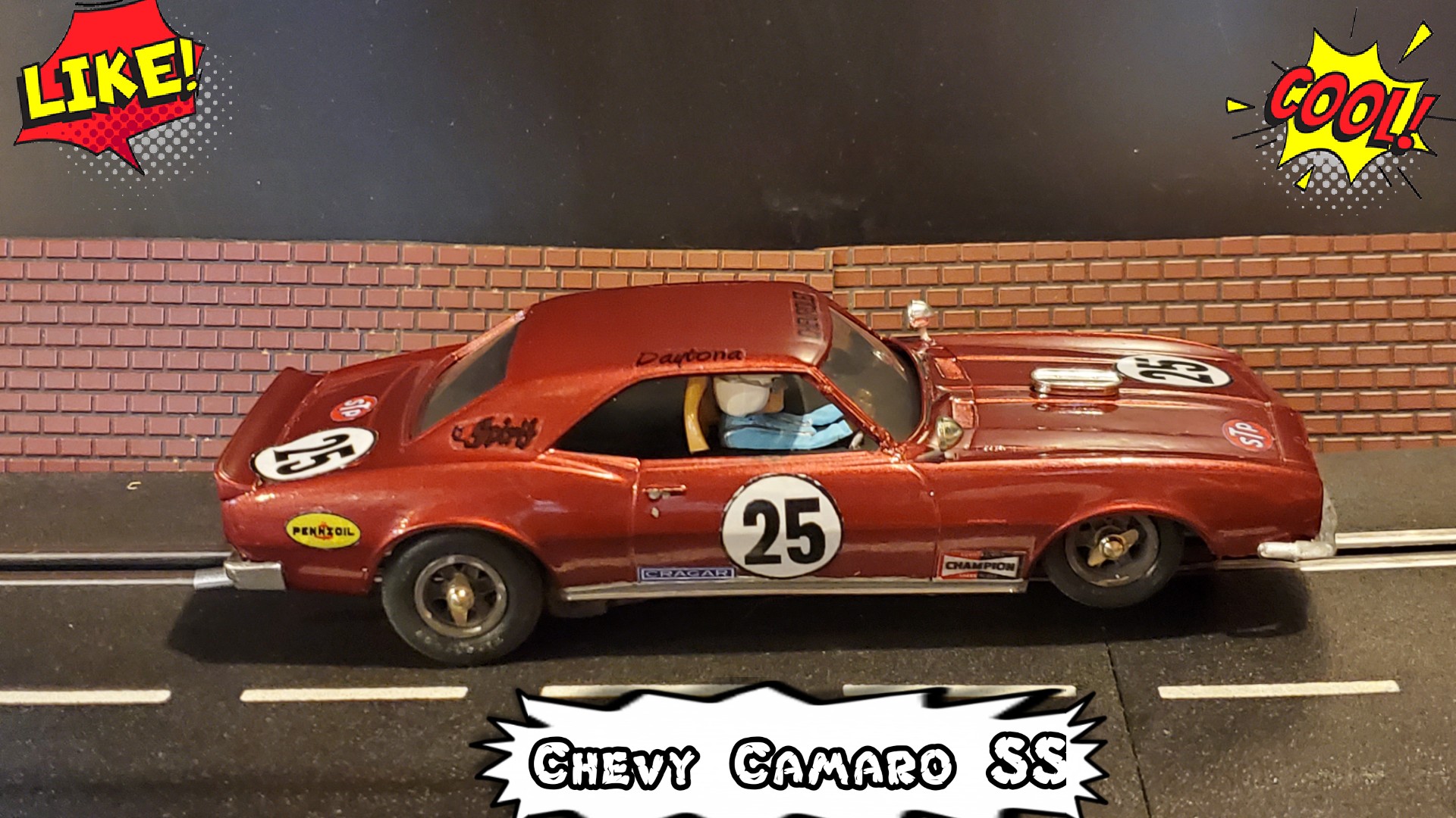*SAVE $50 vs. our eBay store * COX Chevy Camaro SS 1:24 Scale Slot Car 25