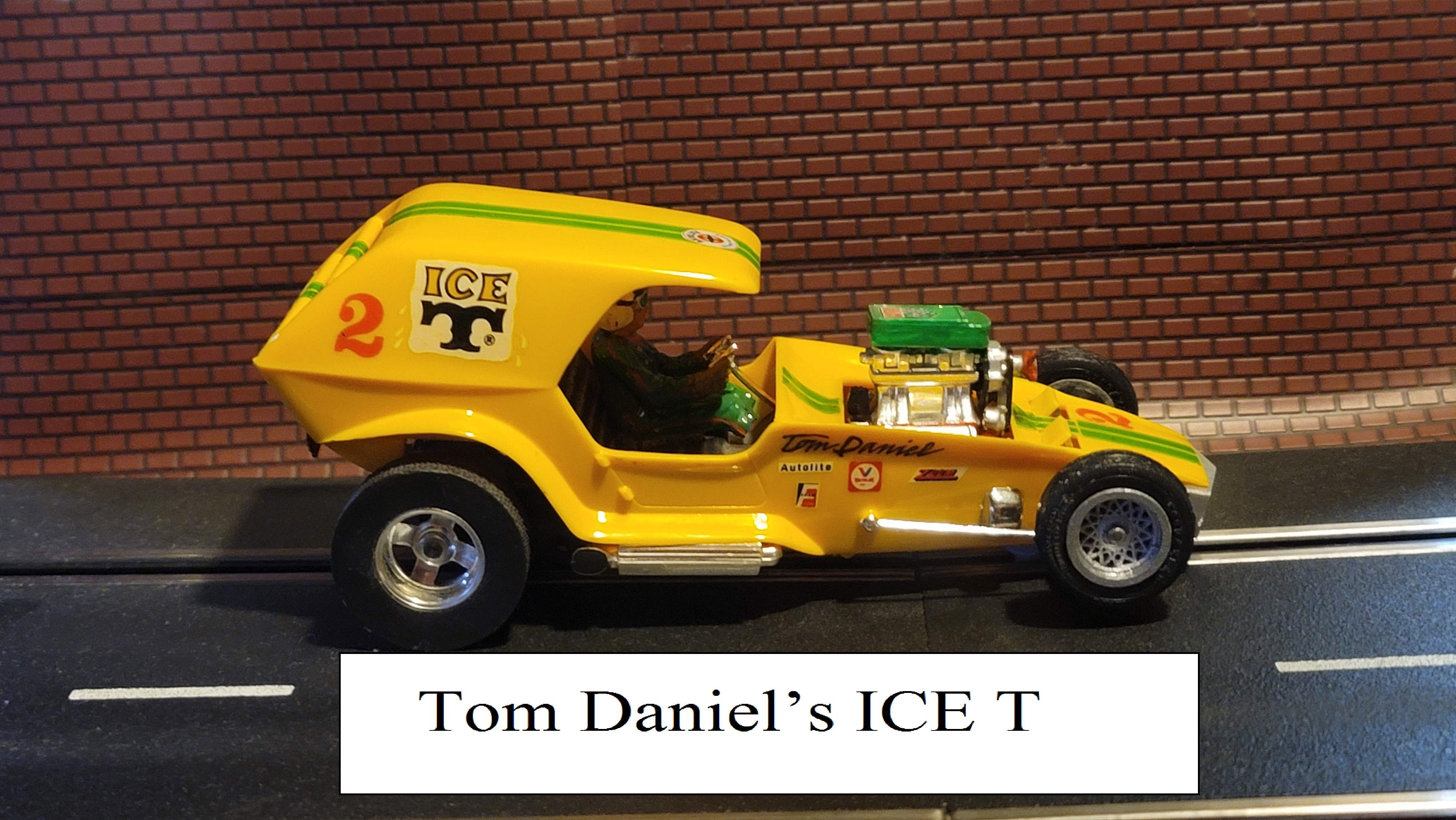 Monogram Tom Daniel’s ICE T “ICE -Totin' Machine” Racer Slot Car 1/24 Scale - Car 2