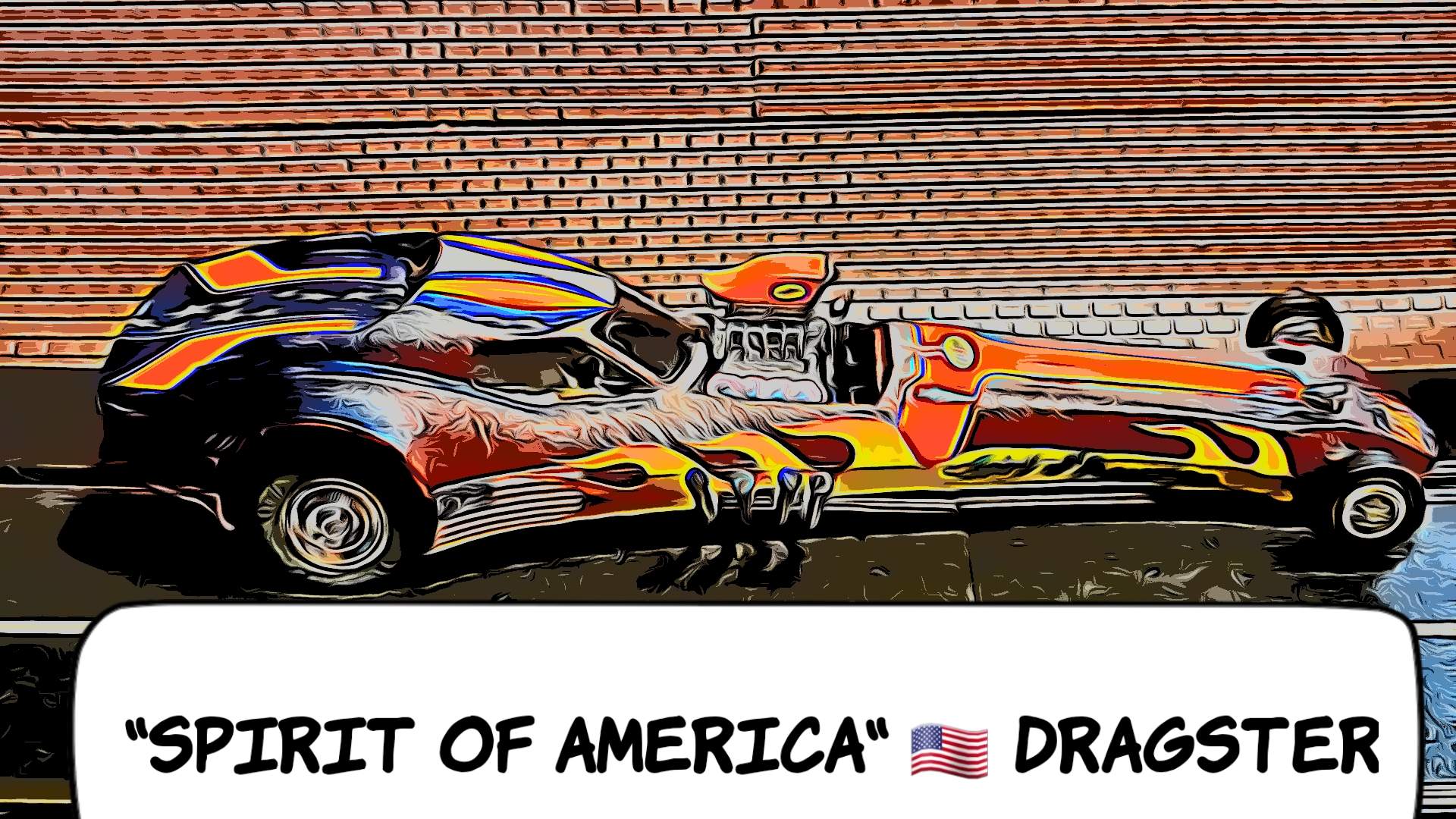* SALE, Save $50 off our Ebay store price * AMT “Spirit of America” Dragster 1/24 Scale Slot Car