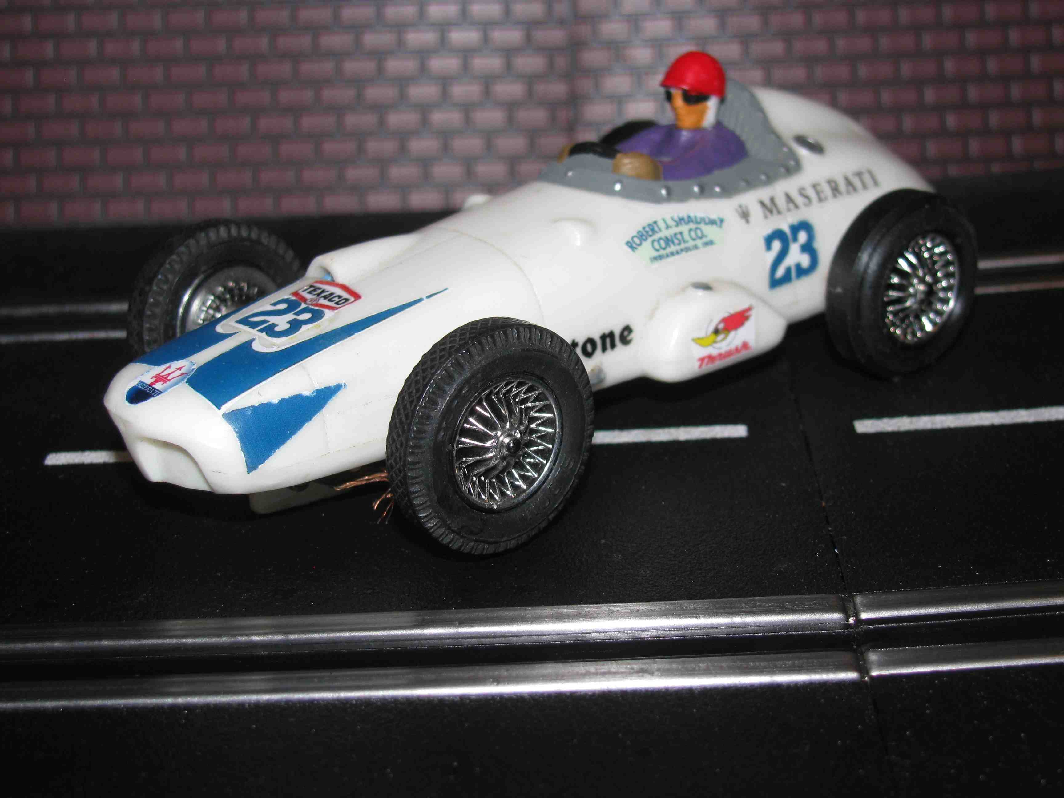 *** SOLD*** 1964 Eldon Open Wheel Racer Slot Car 1/32 Scale, Car #23