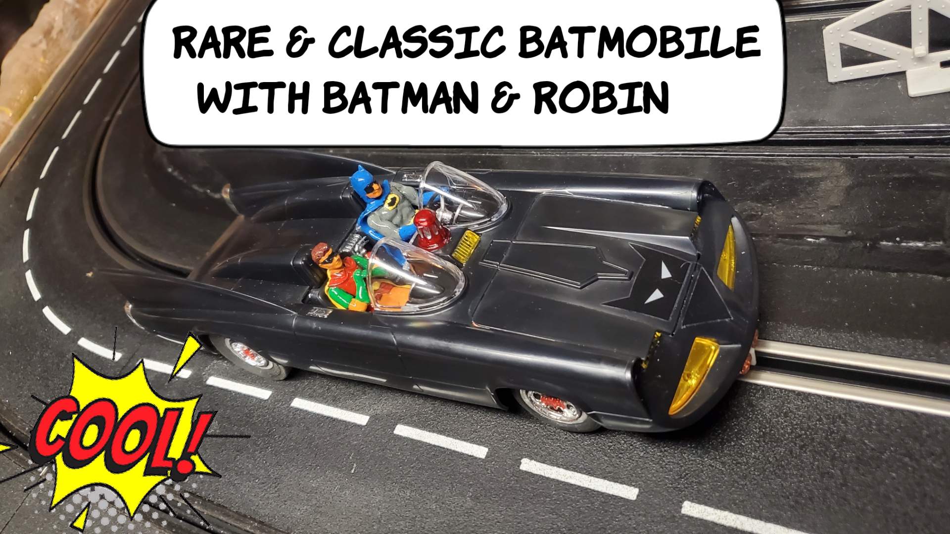 *Sale*, Save $150 vs. our Ebay $650 Store Price * Batman Batmobile Very Rare 1960’s Limited Edition with Batman & Robin Slot Car 1:24 Scale