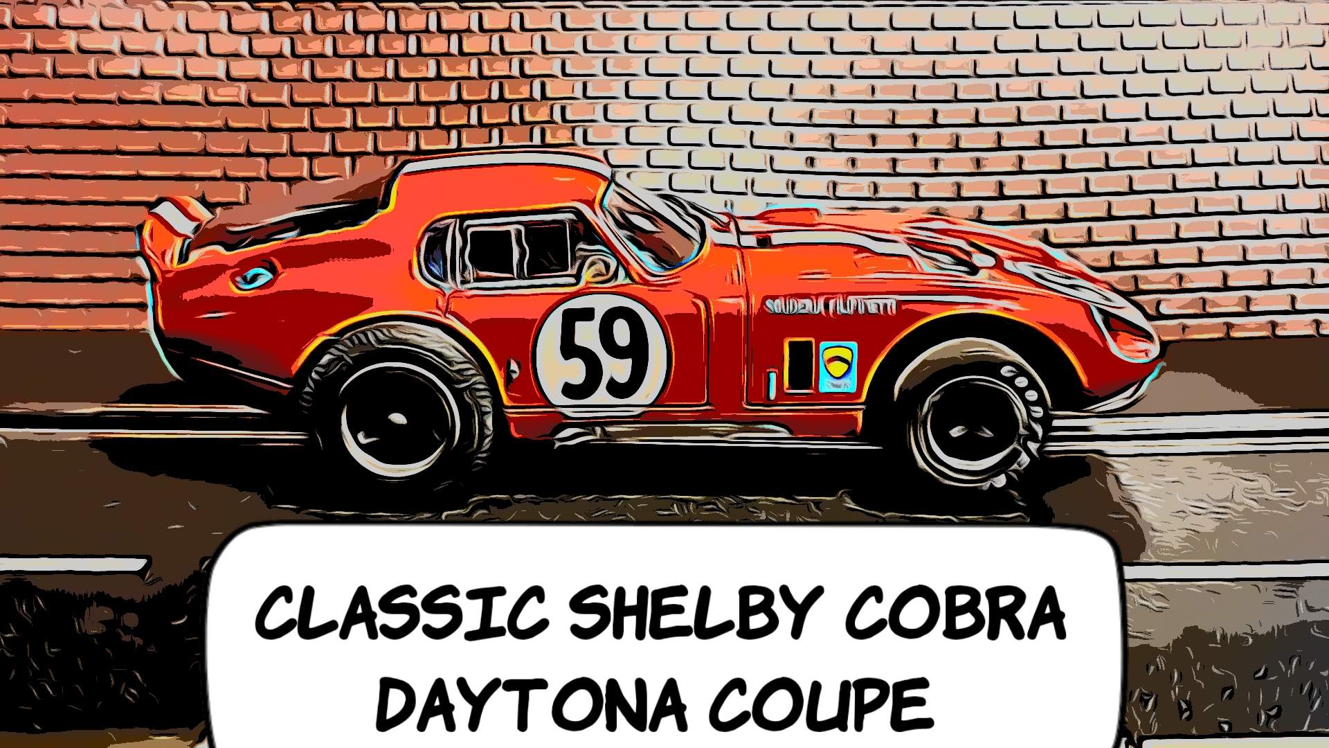 * Sale * Monogram Shelby Cobra Daytona Coupe Slot Car 1/32 Scale Car 59