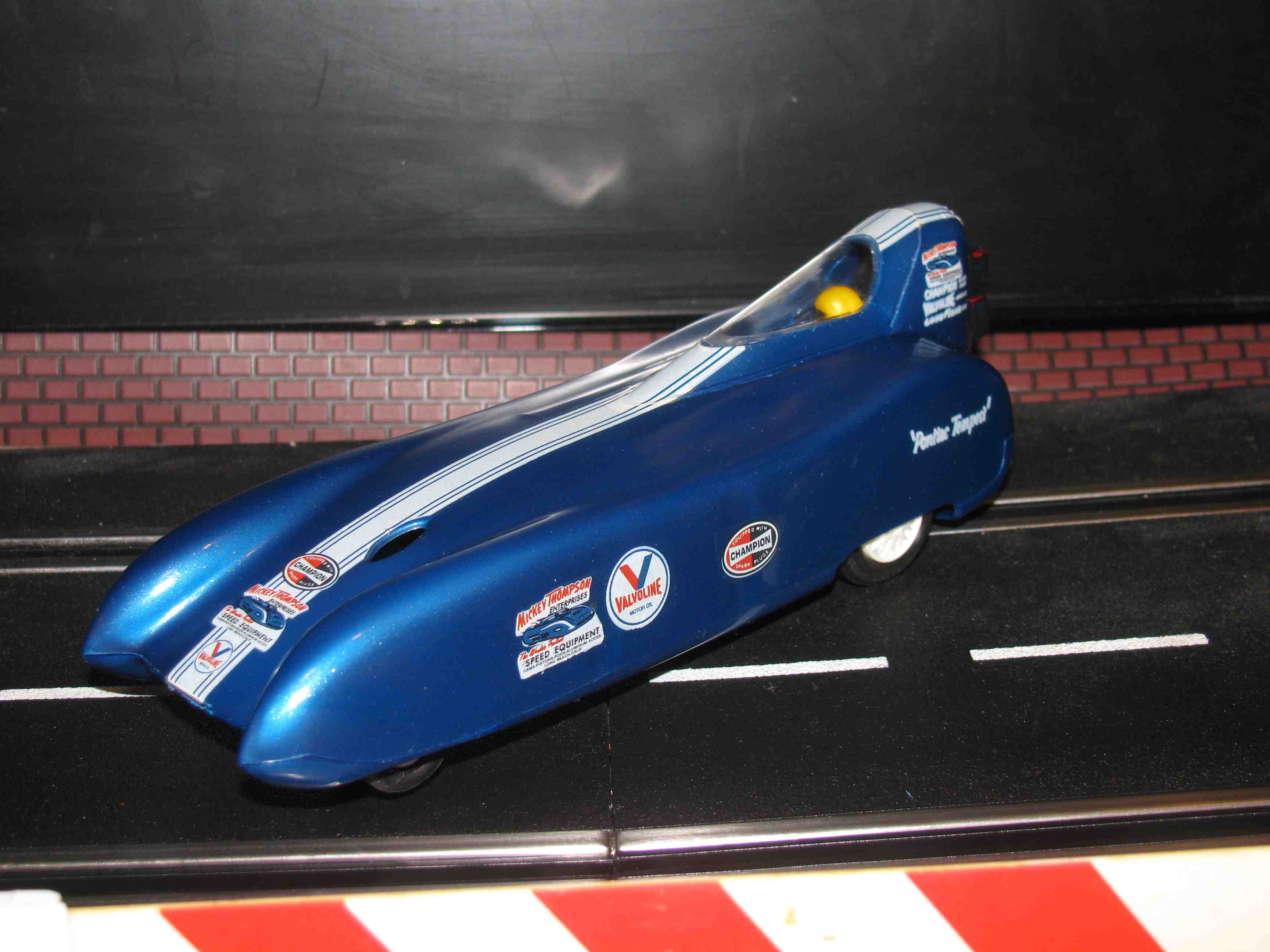 * SOLD * Vintage Revell – Mickey Thompson “ATTEMPT 1” Record Hot Rod Slot Car 1/32 Scale