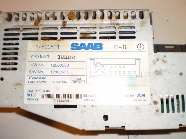 03-06 SAAB 9-3 AMP 1 Image [4]