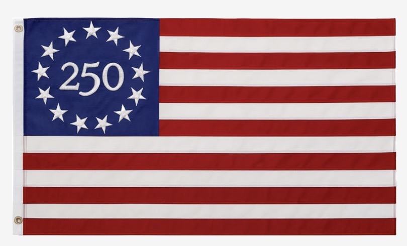 250 America Flag- Betsy Ross Style