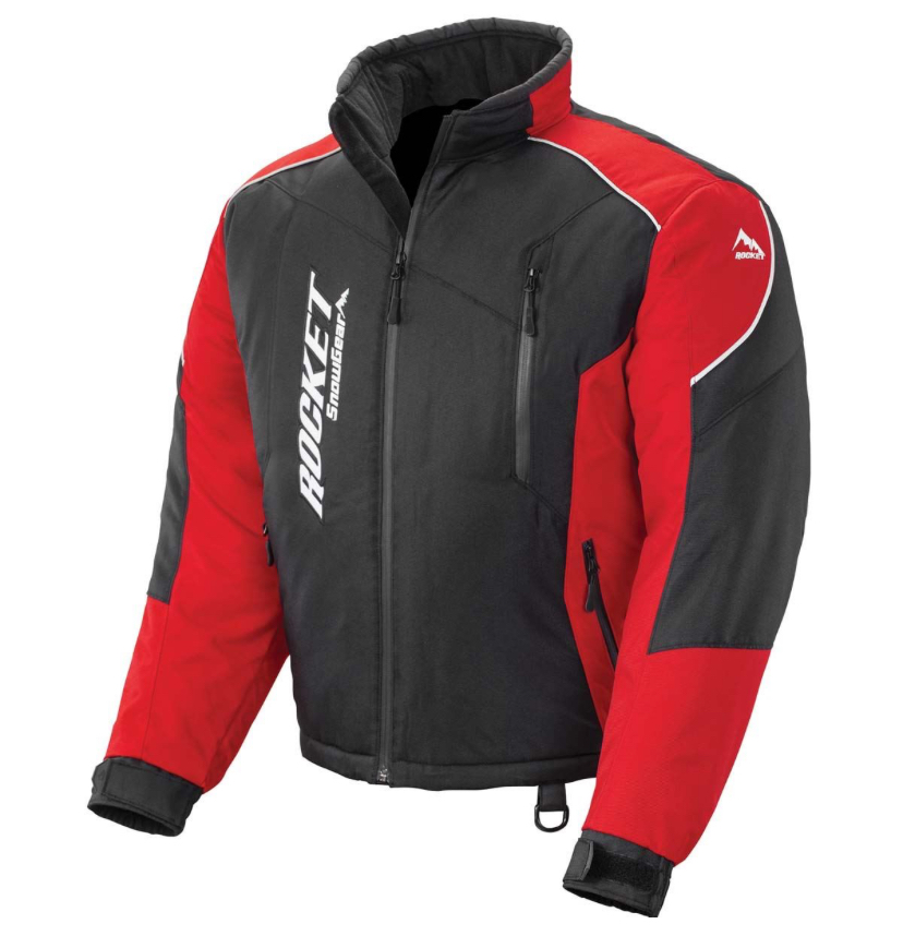 MENS RED SNOWMOBILE JACKET HTB1 RED 
