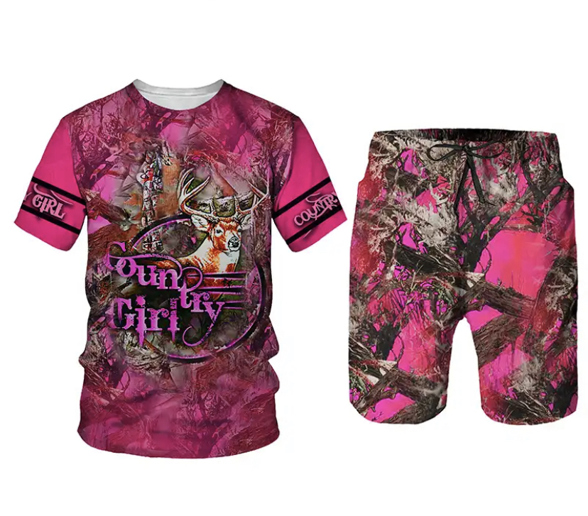 WOMEN'S COUNTRY GIRL SET HTB1 PINK 1
