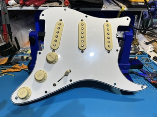1961 Loaded 5-Way Pickguard